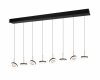Lampa wisząca LED okrągła wielopunktowa designerska nowoczesna ściemnialna GUANO 334410865 Trio